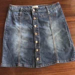 Earl Jeans denim mini skirt